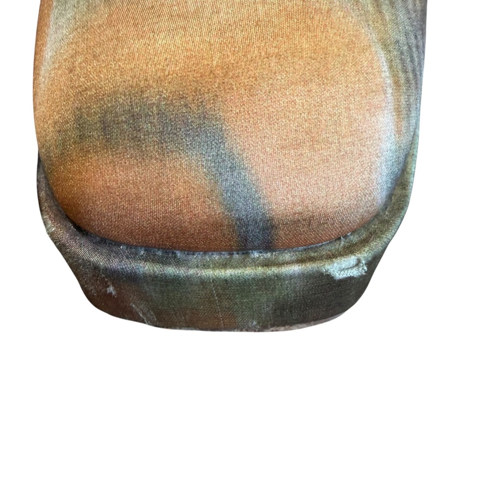 Circus Sam Edelman Kay Platform Mary Jane Size 6 Tan Abstract Retro Mod Fairy - Picture 12 of 16